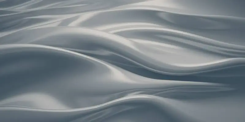 Grey Liquid Texture Background with Waves