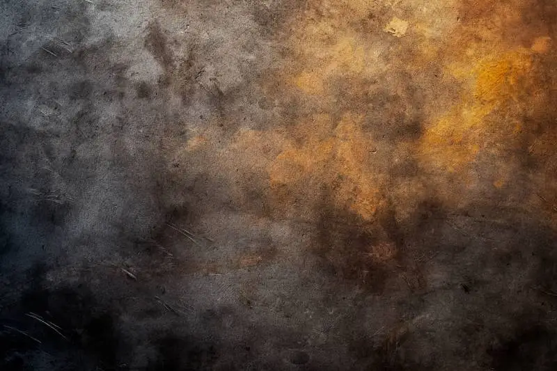 Grunge Black Wall Background with Stains and Scratches