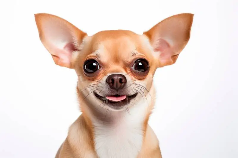 High-Resolution Photo of a Chihuahua Isolated on a White Background