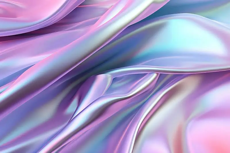 Iridescent Fabric Texture Background
