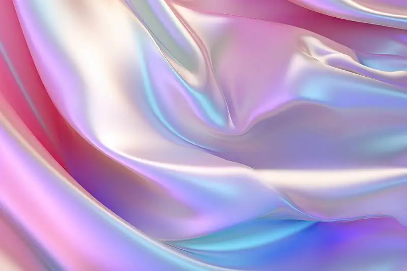 Iridescent Waving Fabric Texture
