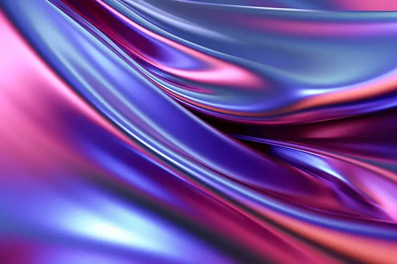 Metallic Iridescent Waving Texture