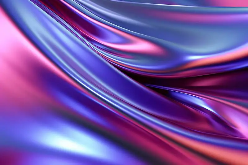 Metallic Iridescent Abstract Texture