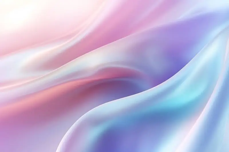 Soft Iridescent Waving Blurred Background