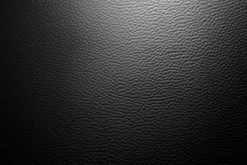 Close-Up Photograph of Black Leather Texture