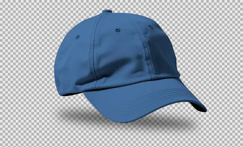 Blue Cap Isolated on a Transparent Background