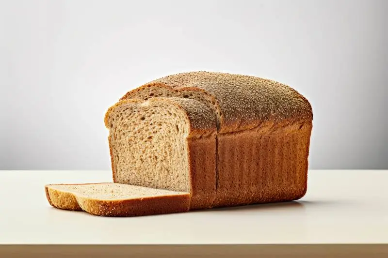 Photo of Homemade Quinoa Bread on Light Background