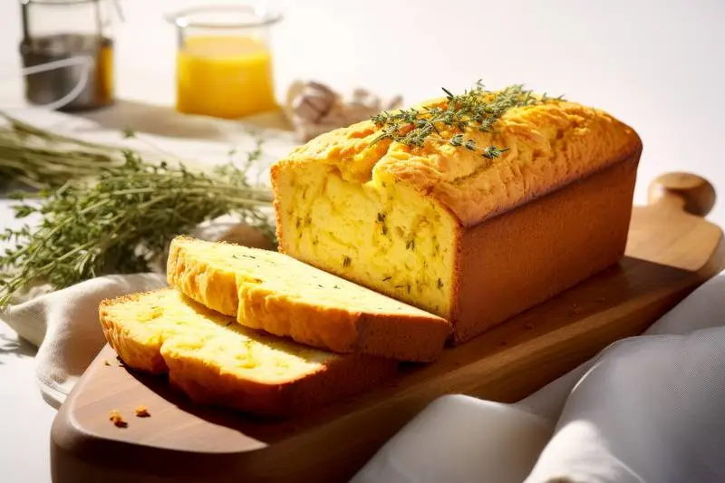 Photo of Homemade Sliced Chickpea Flour Bread