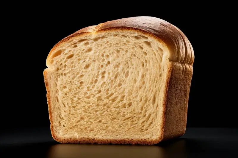 Sandwich Bread Isolated on White Background