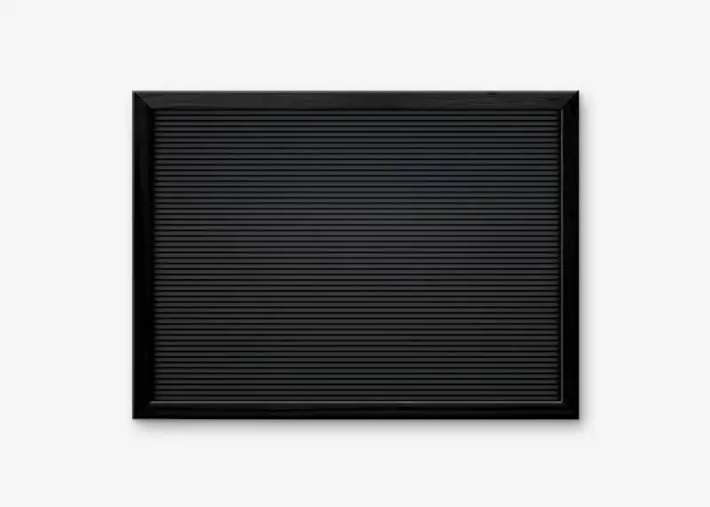 Interchangeable Letters Horizontal Blackboard