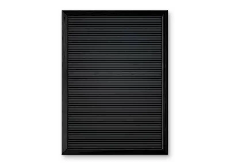 Interchangeable Letters Blackboard
