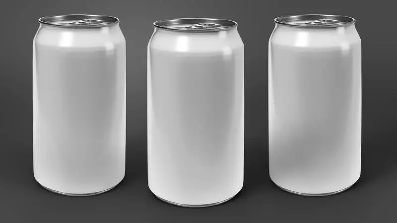 Three Drink Cans Composition