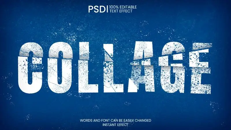 Paint Letters Text Effect