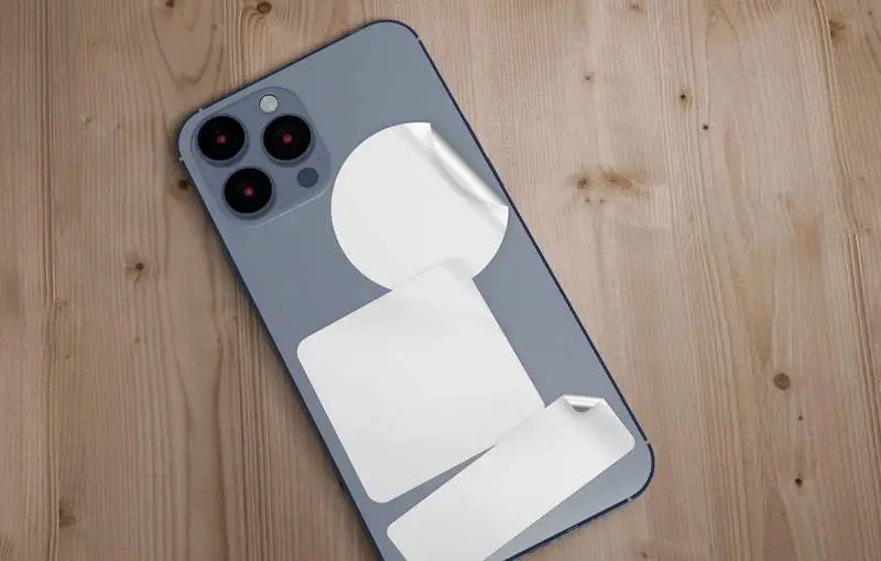 Set of Stickers on a Smartphone