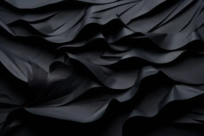 Pucker Black Paper Texture Background