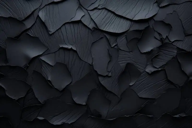 Black Paper Flake Texture Background