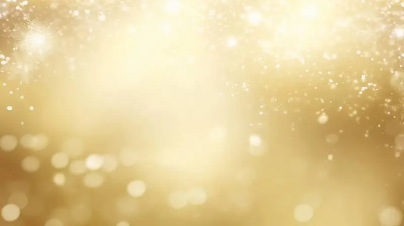 Image Elegant Faded Lights on a Golden Background