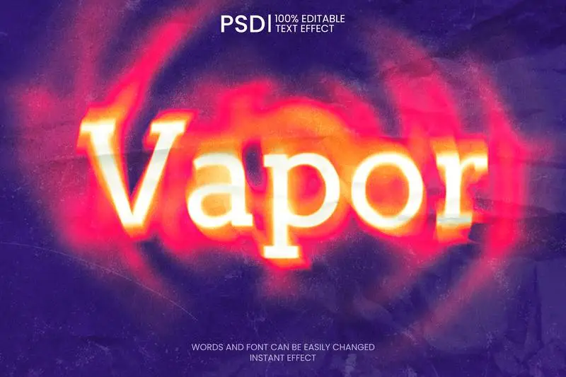 Retro Color Text Effect