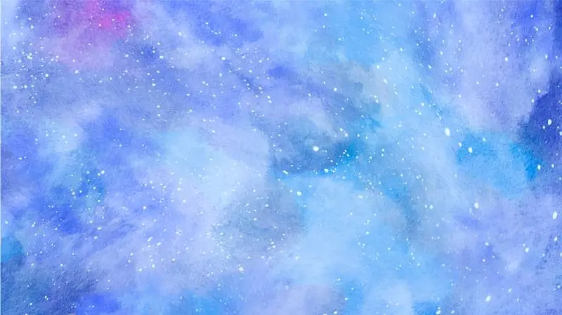 Blue Watercolor Background Serene