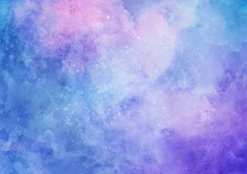 Blue and Pink Watercolor Background Photo