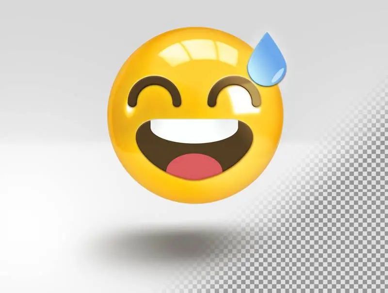 Realistic 3D Emoji with Vomiting Face PNG