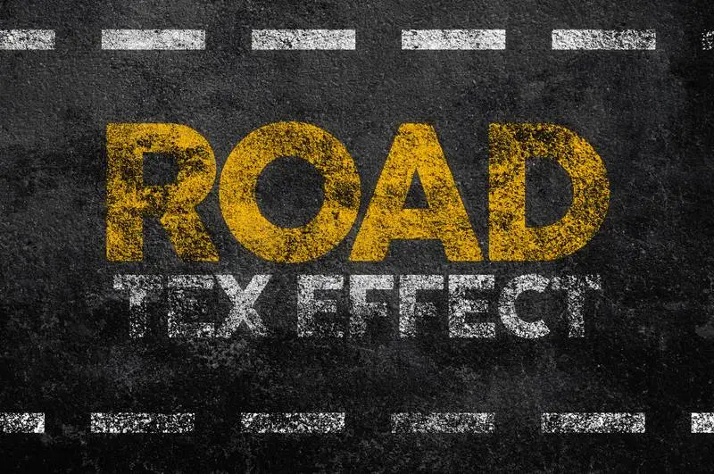 Grunge Text Effect Distressed