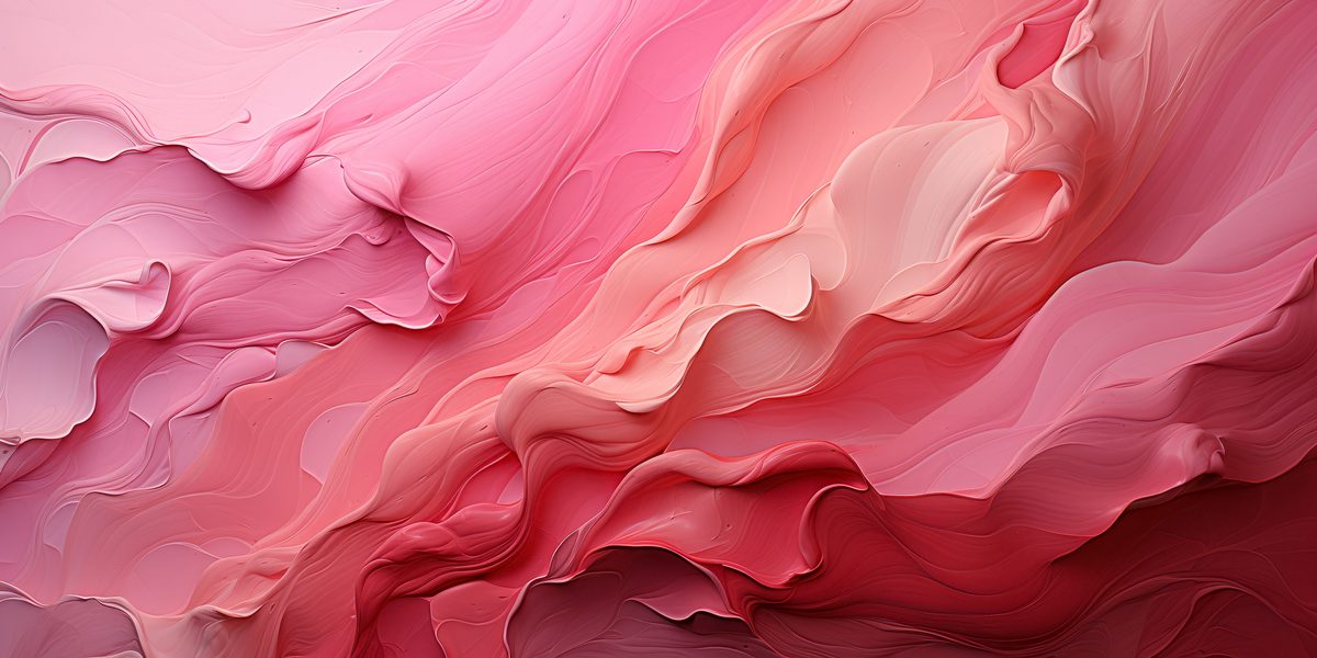 Abstract Pink Painted Background