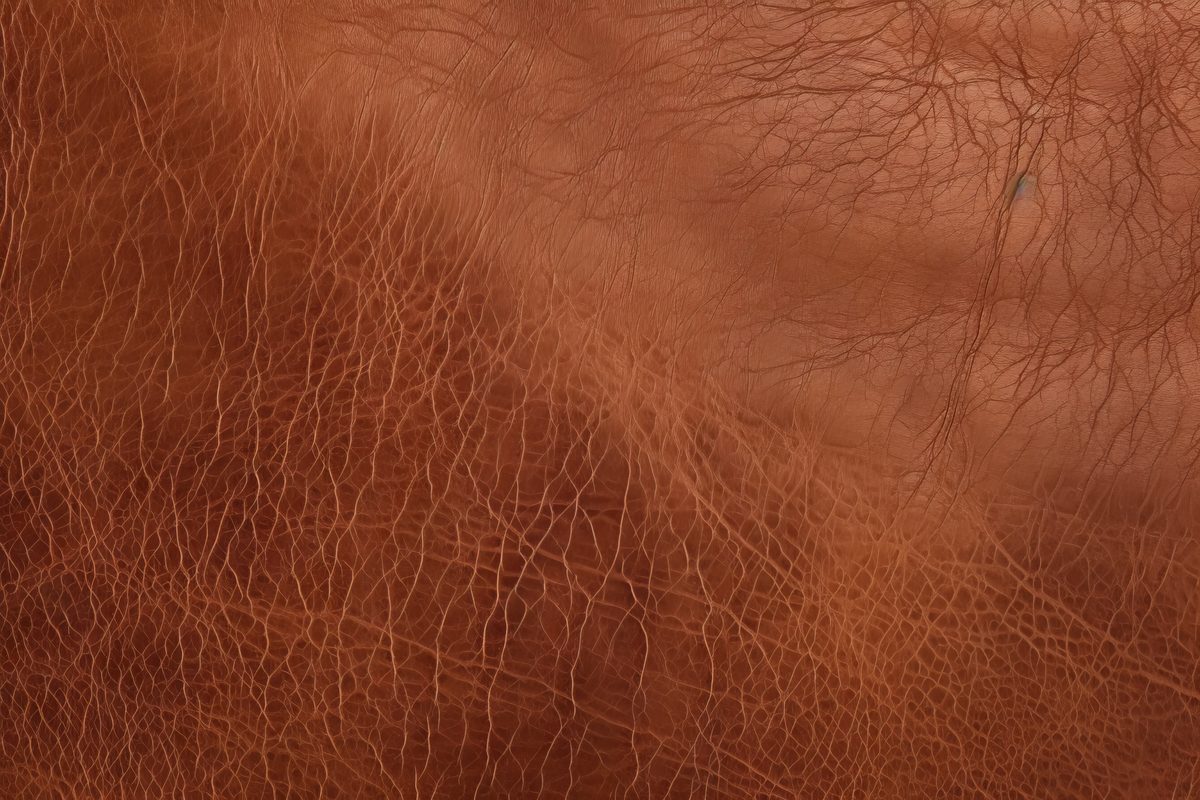 Background of a brown letaher texture