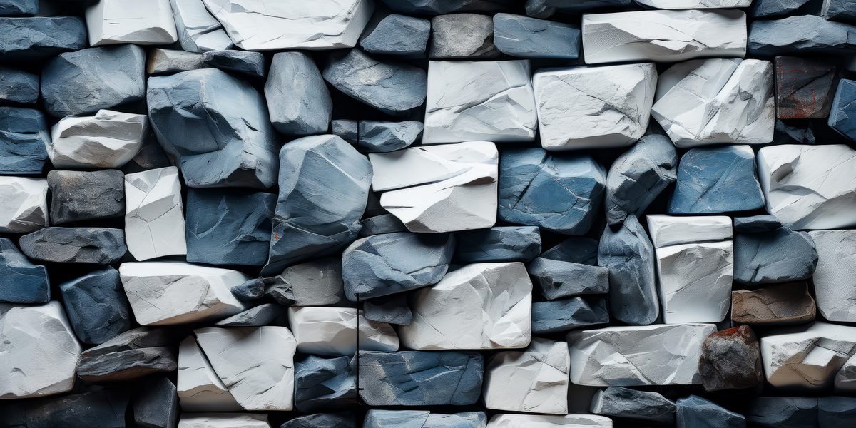 Background of small light stones stones