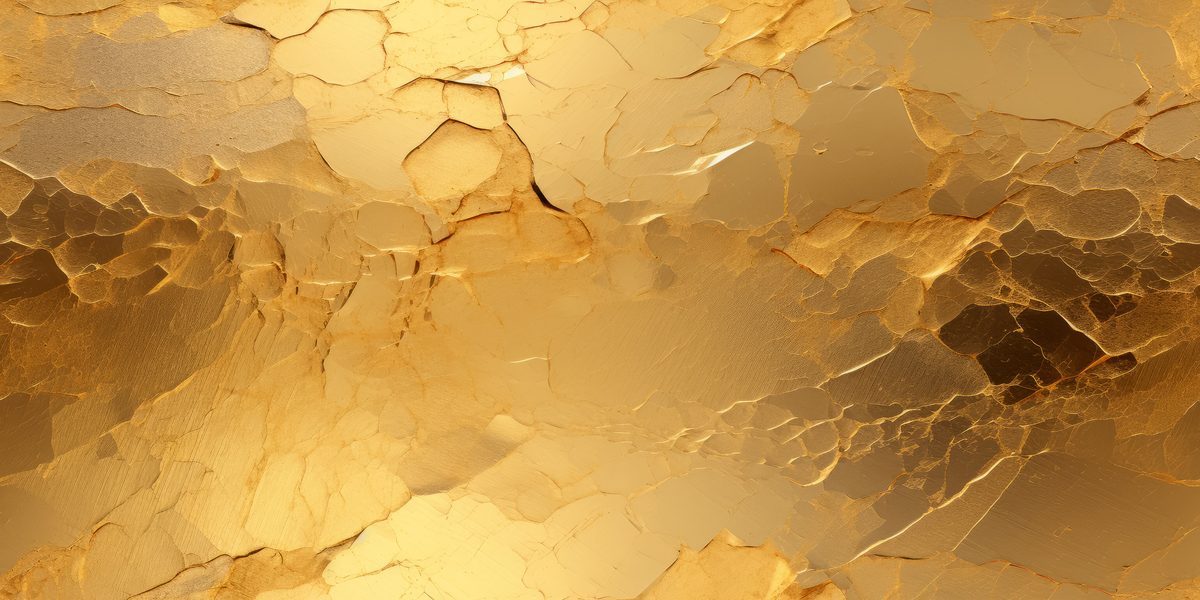 Bright Gold Foil Texture Background