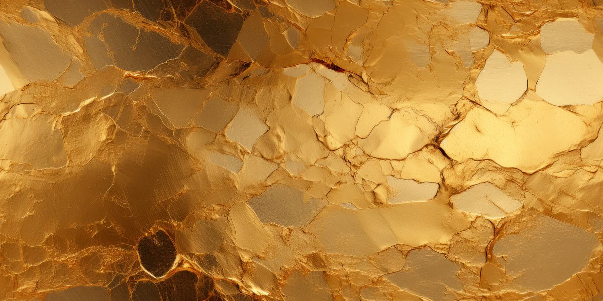 Gold Foil Texture Background