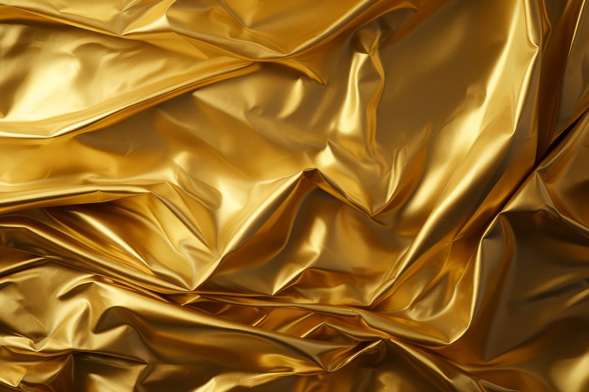 Luxurious Golden Textile