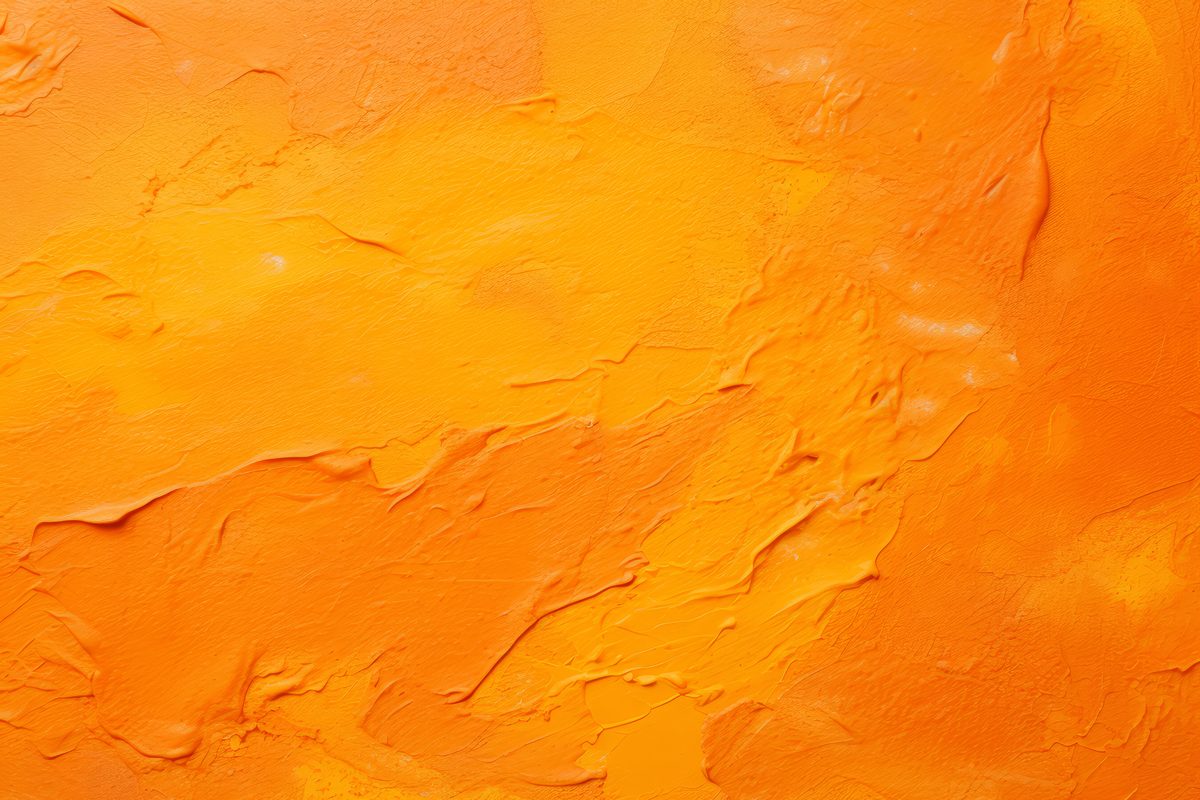 Orange plaster texture backdrop