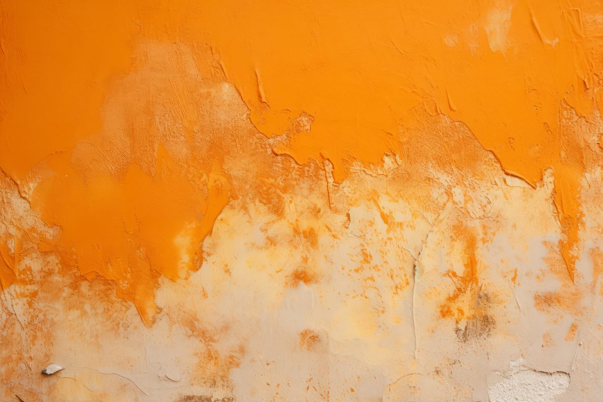 Orange plaster texture photo backdrop