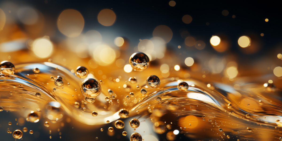 Out-of-Focus Water with Bubbling Detail