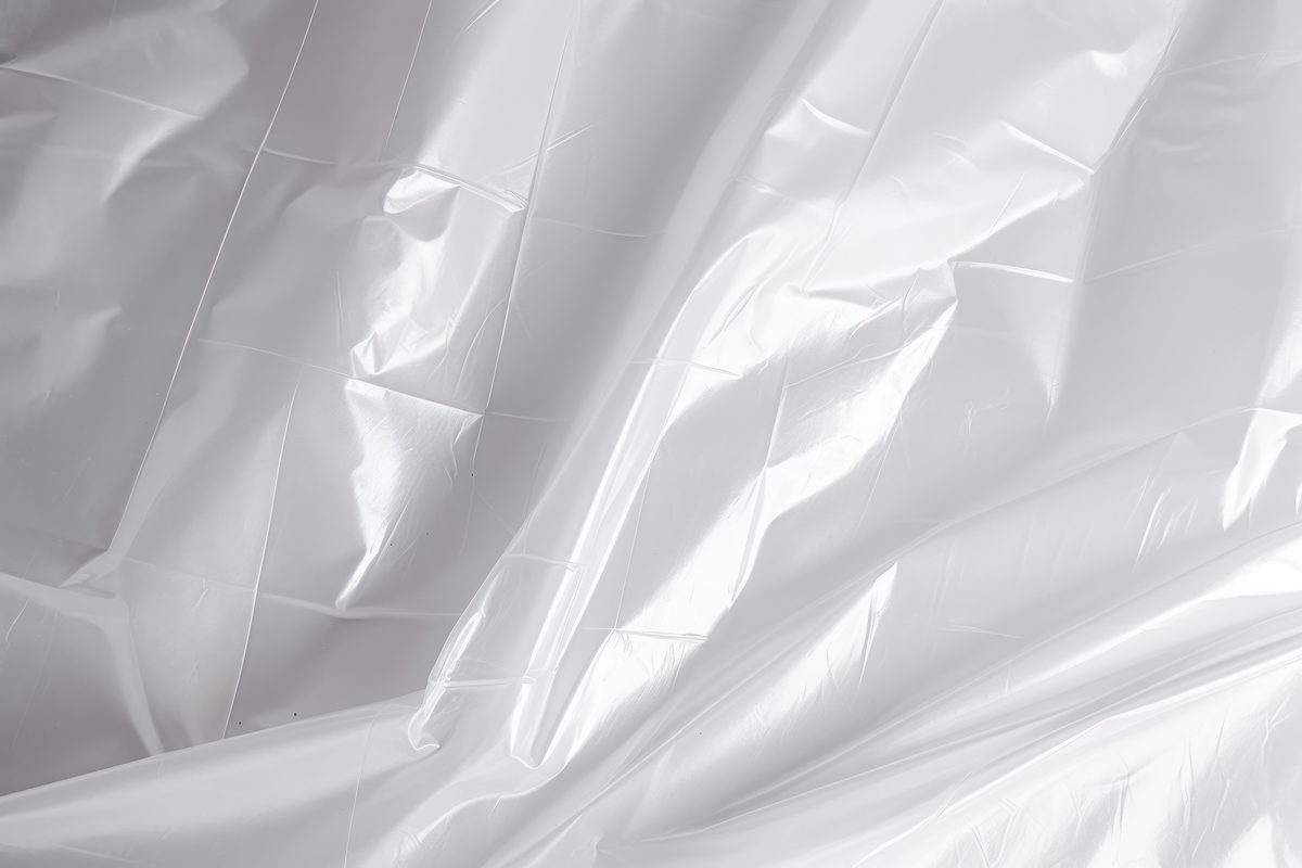 Transparent Plastic Film Texture