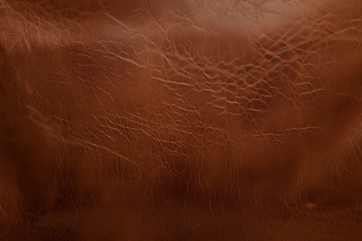 Brown leather textured background