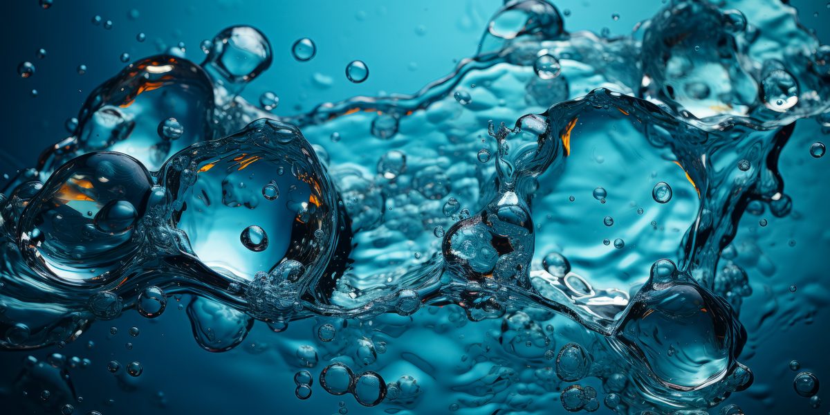 Dynamic Water Flow with Abstract Bubbles