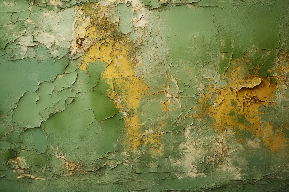 Green plaster texture photobackground