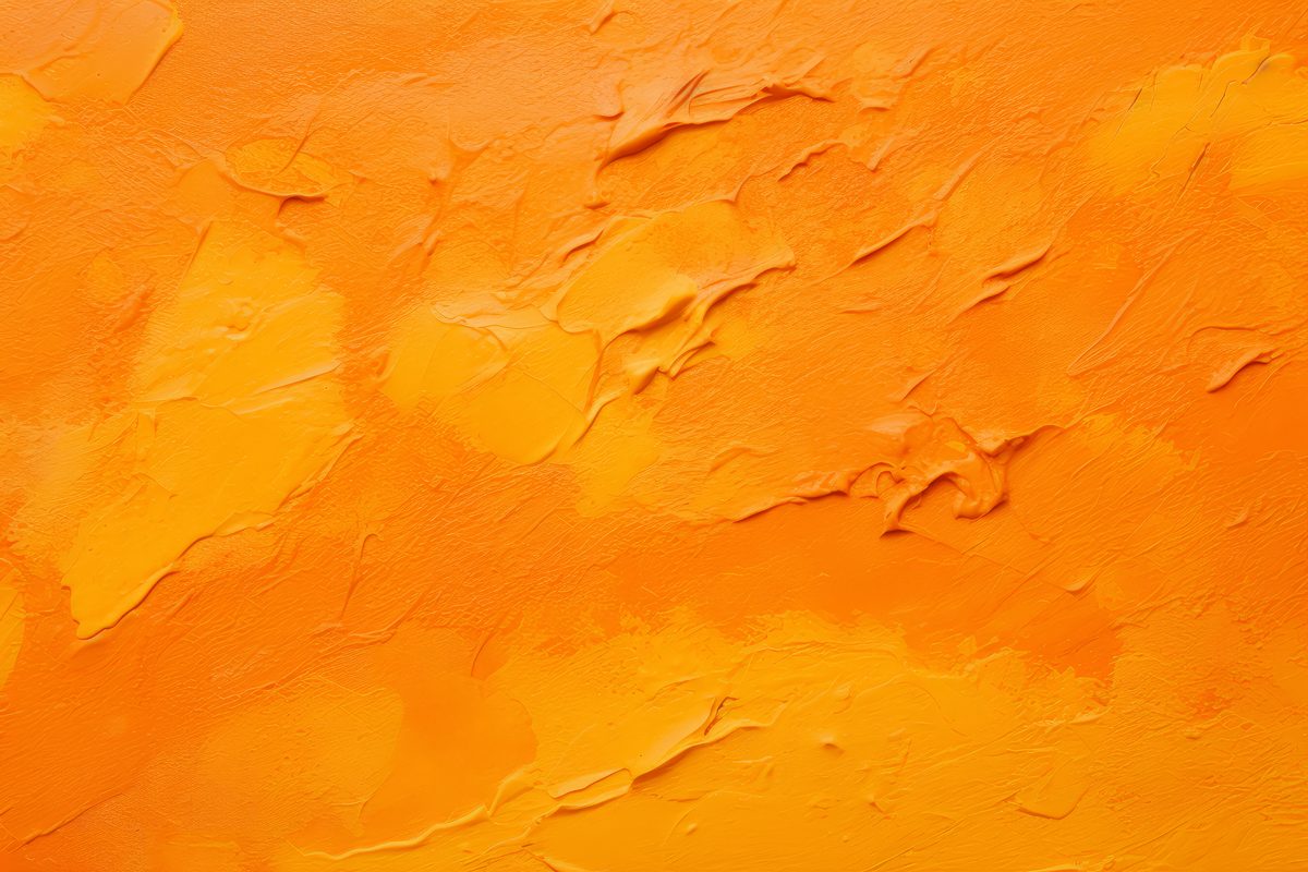Grunge orange plaster texture background