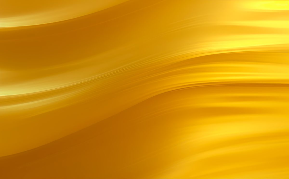 Shimmering Golden Wave Abstractions