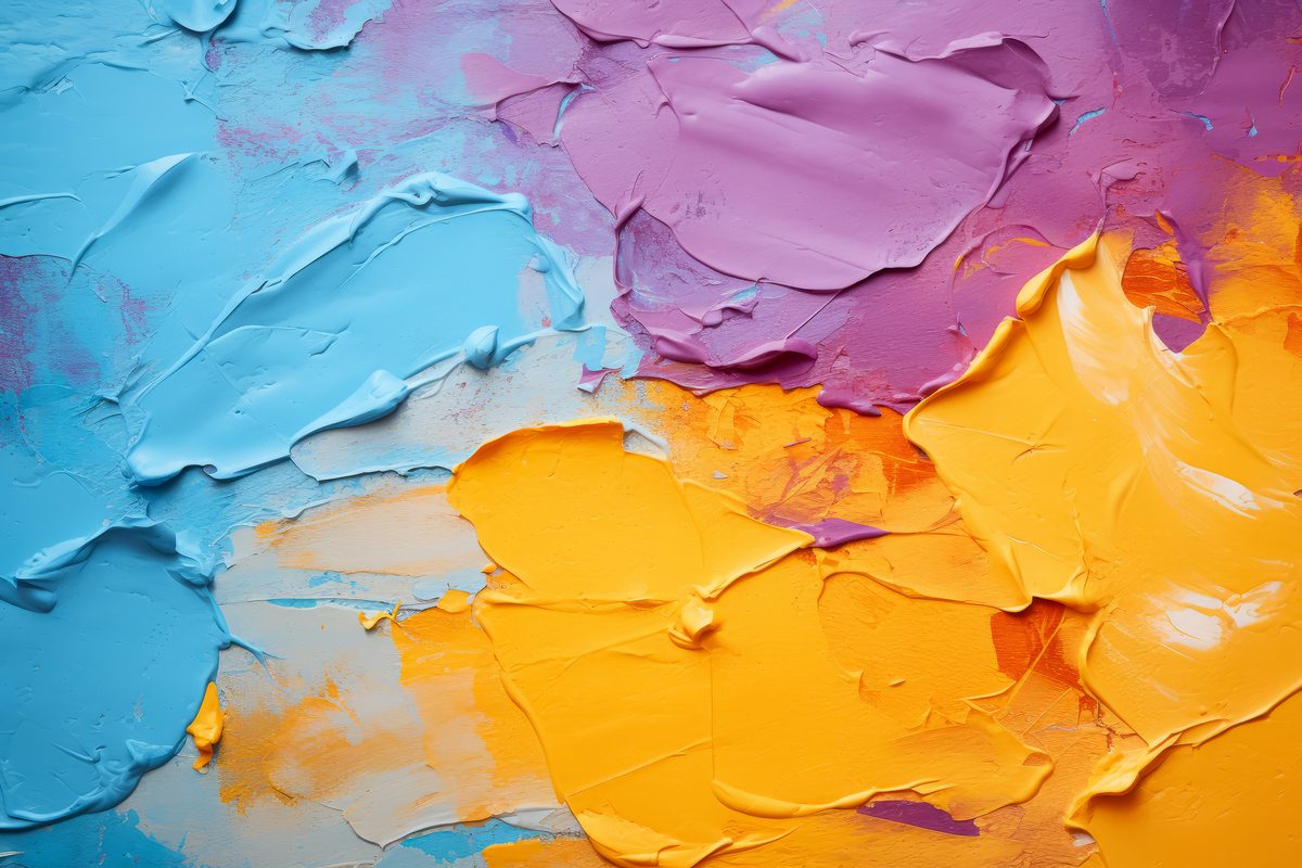 Plaster texture in beautiful colors