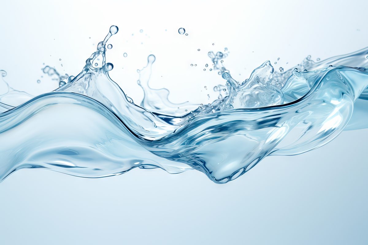 Pure water texture background