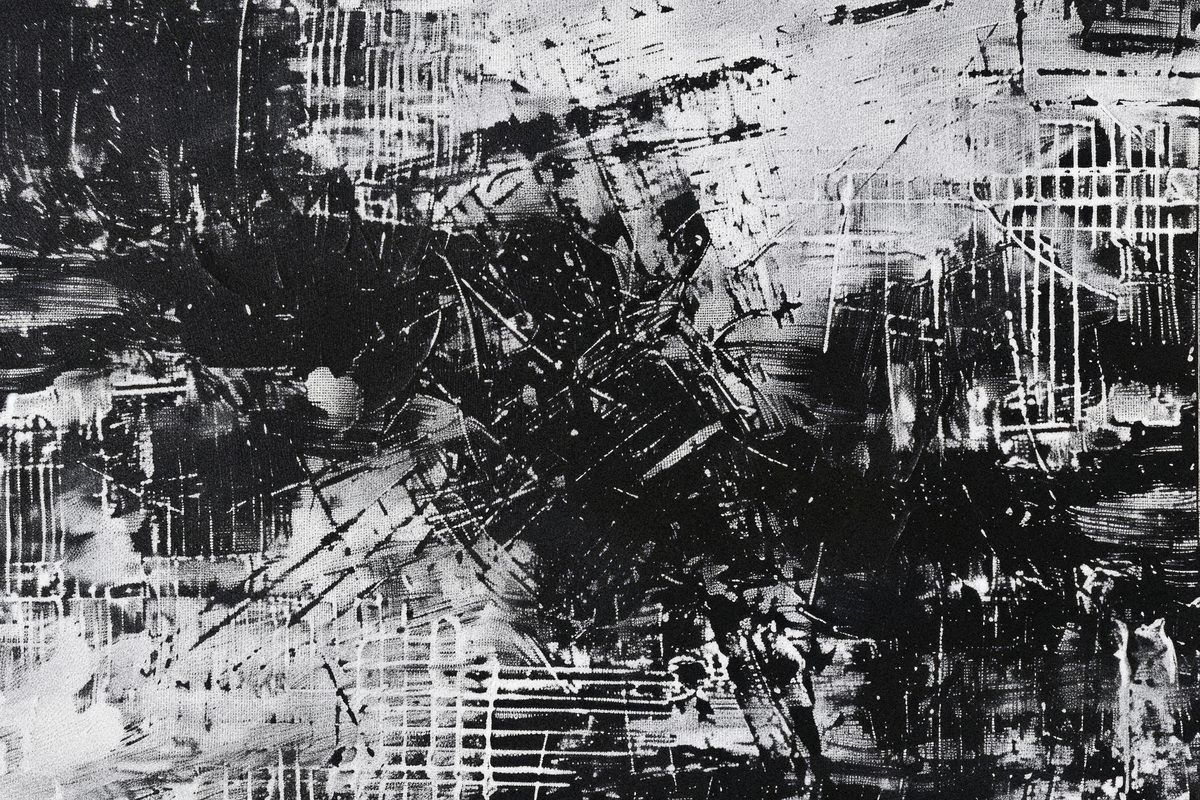 Modern Dark Abstract Texture