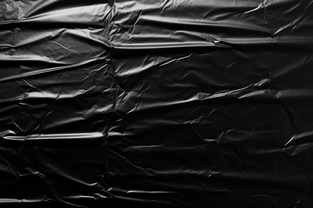 Sleek  Black Plastic Sheet