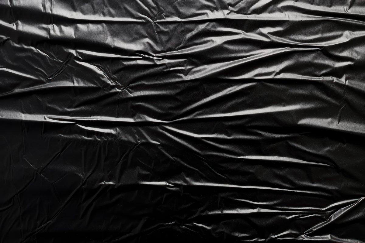 Sleek Black Plastic Texture