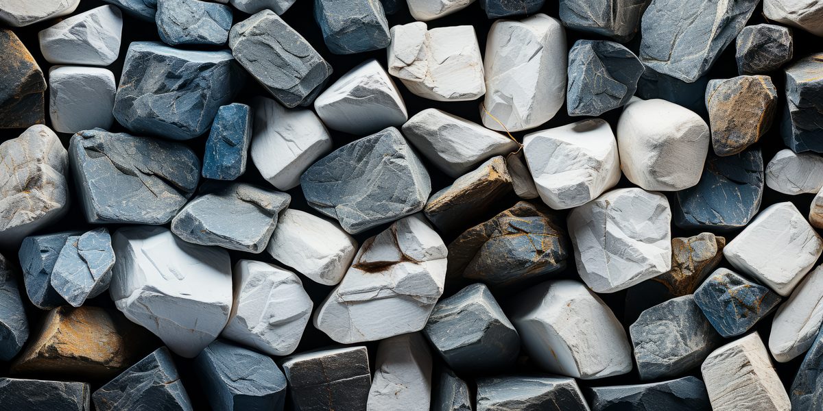 Small light stones wall background