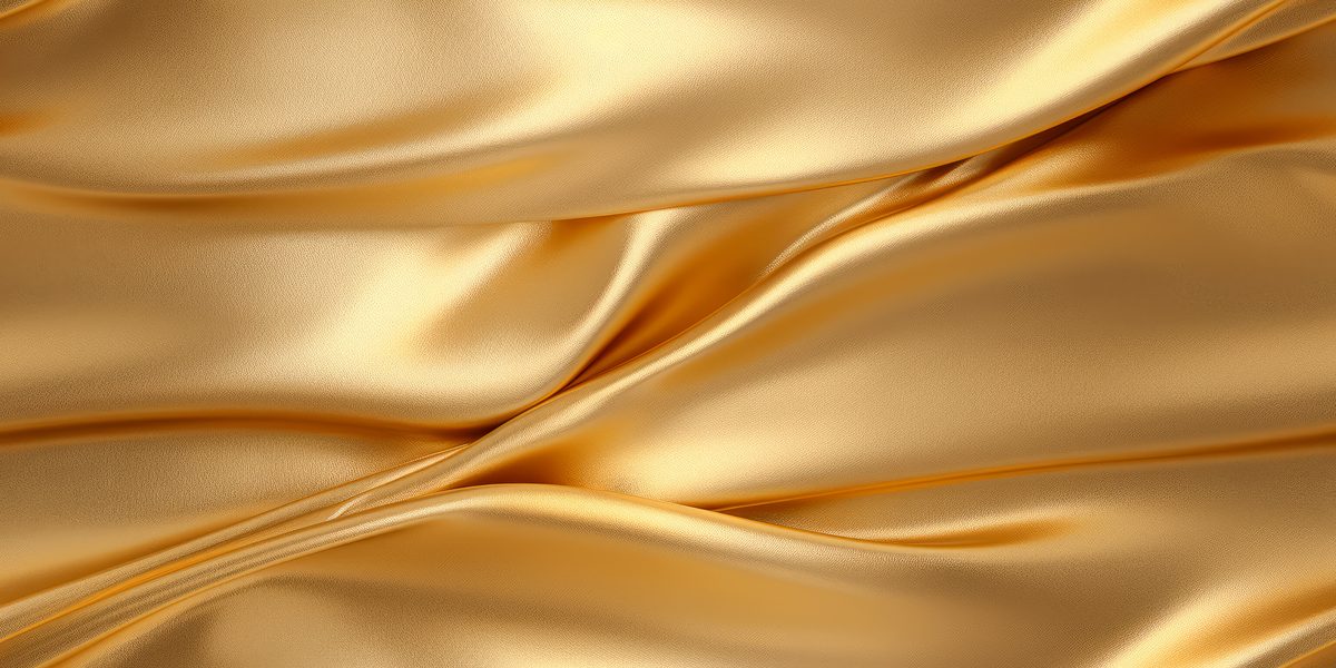 Soft Gold Fabric Texture Background