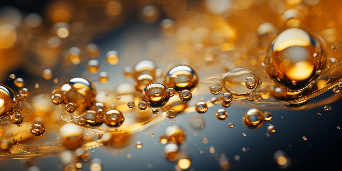 Soft-Focus Flowing Liquid and Bubbles